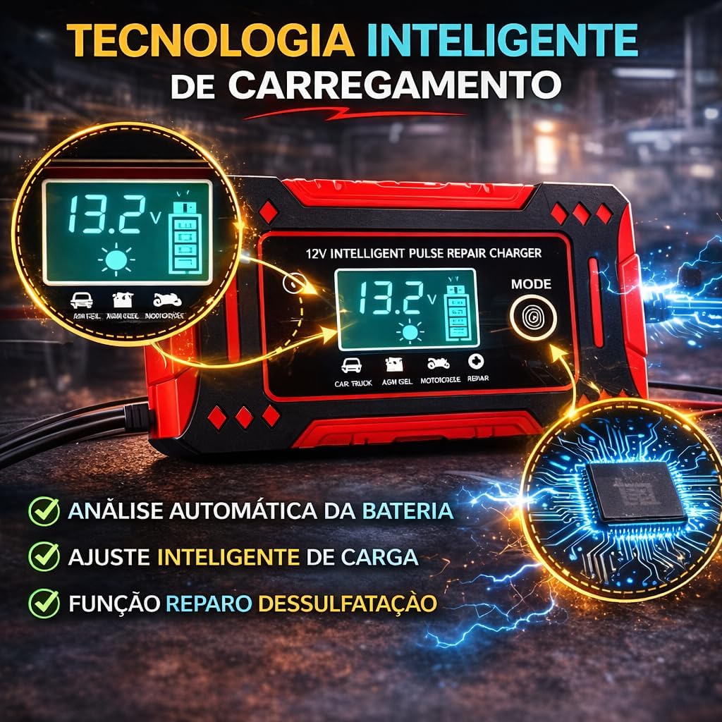 Stoniki Charger Pro - Carregador de Bateria