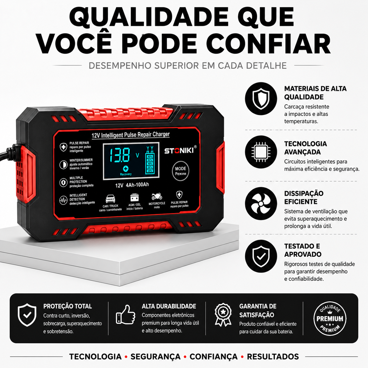Stoniki Charger 12V 6A