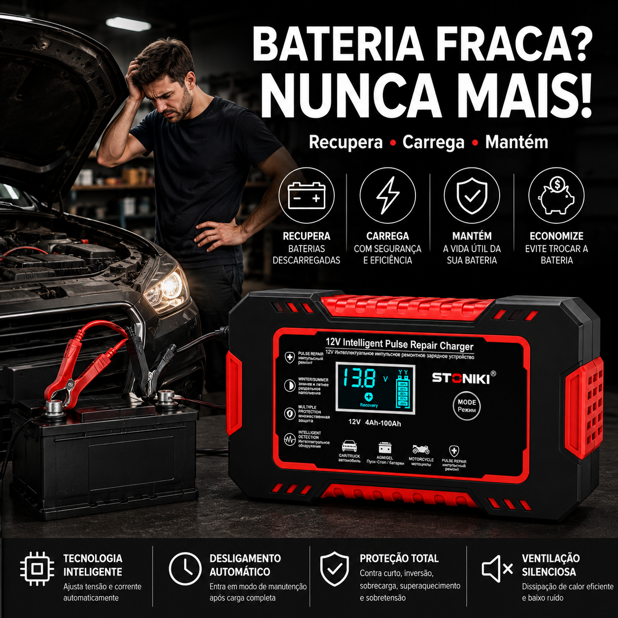 Stoniki Charger 12V 6A